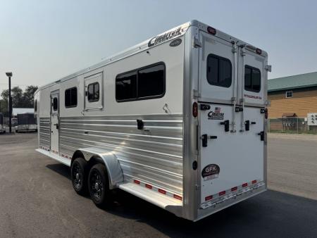 New 2027 Cimarron 2+1 Warmblood Gooseneck Horse Trailer