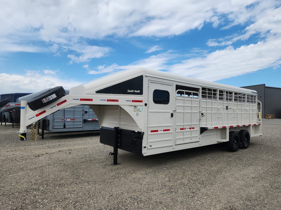 New 2027 Swift Built Trailers 24' STOCK/COMBO Stock / Stock Combo Trailer
