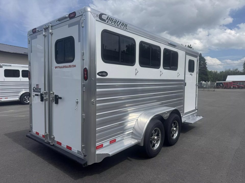 New 2027 Cimarron 3 Horse Bumper Pull