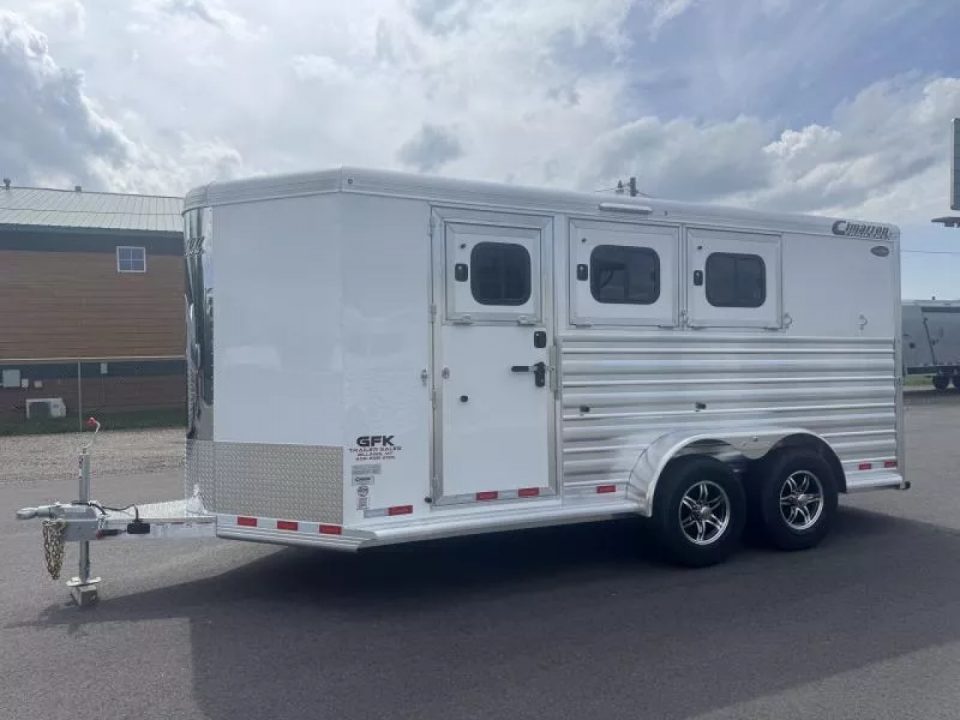New 2027 Cimarron 3 Horse Bumper Pull