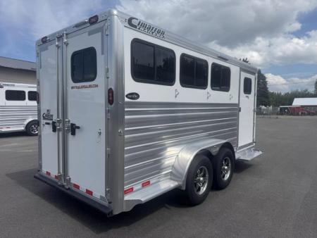 New 2027 Cimarron 3 Horse Bumper Pull