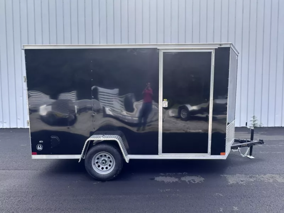 New 2027 Covered Wagon 6x12 Enclosed, 6'6" Height