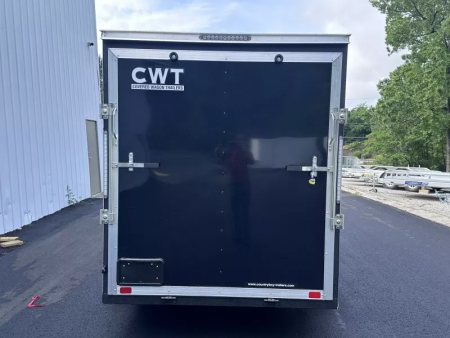 New 2027 Covered Wagon 6x12 Enclosed, 6'6" Height