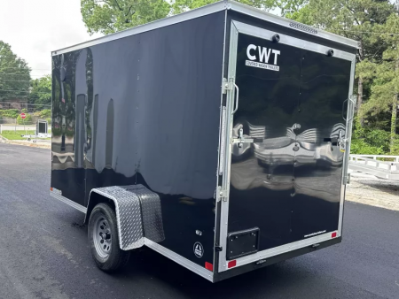 New 2027 Covered Wagon 6x12 Enclosed, 6'6" Height