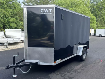 New 2027 Covered Wagon 6x12 Enclosed, 6'6" Height