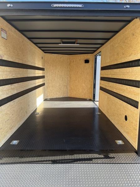 New 2027 Covered Wagon 7x14 Enclosed "E-Track Special", 5200# axles, 78" Height