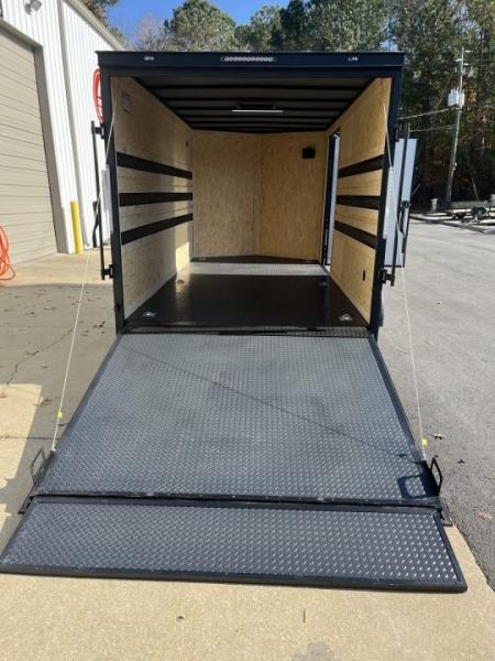 New 2027 Covered Wagon 7x14 Enclosed "E-Track Special", 5200# axles, 78" Height