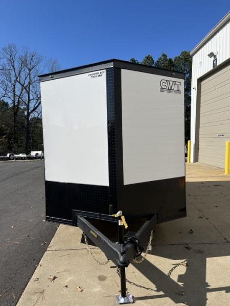 New 2027 Covered Wagon 7x14 Enclosed "E-Track Special", 5200# axles, 78" Height