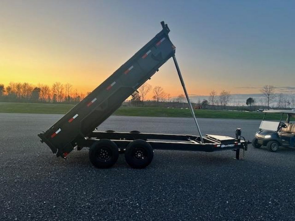 New Hillcrest Dump 7x14 14k 2' BP W/ HD Tube Ramps