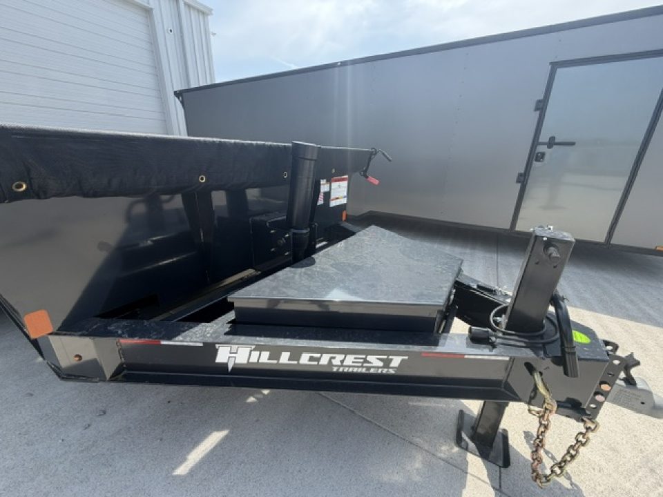 New Hillcrest Dump 7x14 14k 2' BP W/ HD Tube Ramps