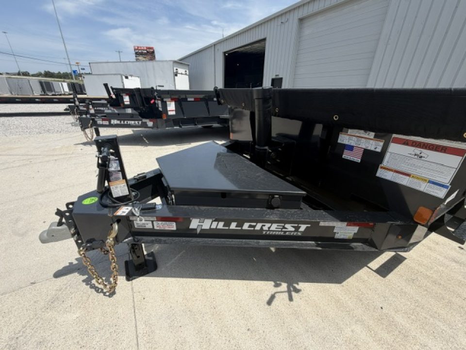 New Hillcrest Dump 7x14 14k 2' BP W/ HD Tube Ramps