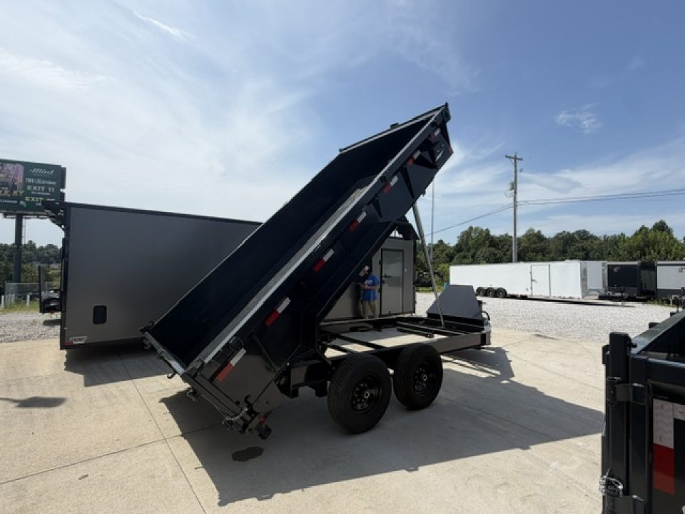 New Hillcrest Dump 7x14 14k 2' BP W/ HD Tube Ramps