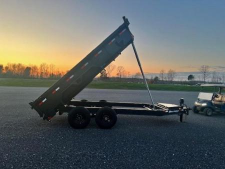 New Hillcrest Dump 7x14 14k 2' BP W/ HD Tube Ramps