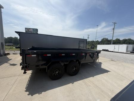 New Hillcrest Dump 7x14 14k 2' BP W/ HD Tube Ramps