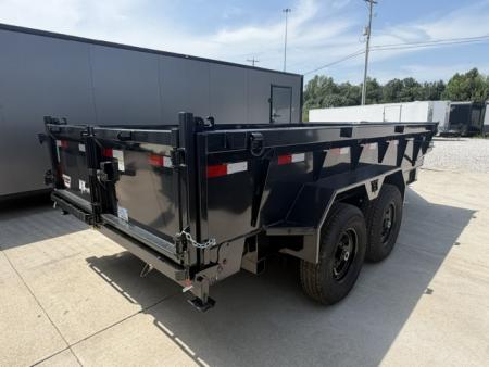 New Hillcrest Dump 7x14 14k 2' BP W/ HD Tube Ramps