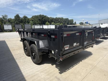 New Hillcrest Dump 7x14 14k 2' BP W/ HD Tube Ramps