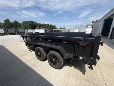 New Hillcrest Dump 7x14 14k 2' BP W/ HD Tube Ramps