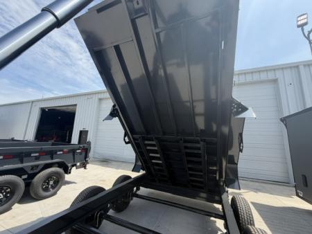 New Hillcrest Dump 7x14 14k 2' BP W/ HD Tube Ramps