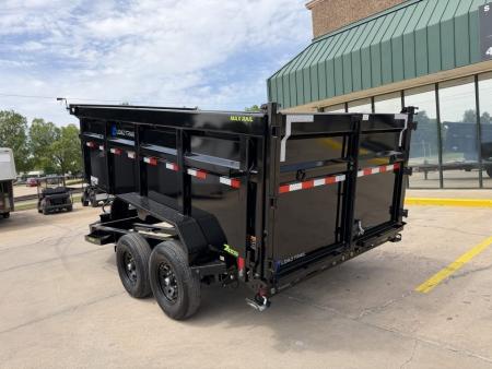 New #389212 2027 LOAD TRAIL DL 14 X 83 TANDEM AXLE 14K BUMPER PULL DUMP W/ 48" SIDES & 7 GAUGE FLOOR