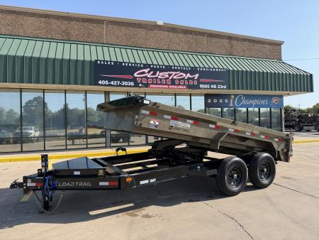 New #010976 2026 LOAD TRAIL DE 14 X 83 TANDEM AXLE BUMPER PULL 14K DUMP TRAILER
