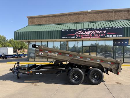 New #010976 2026 LOAD TRAIL DE 14 X 83 TANDEM AXLE BUMPER PULL 14K DUMP TRAILER