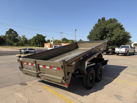 New #010976 2026 LOAD TRAIL DE 14 X 83 TANDEM AXLE BUMPER PULL 14K DUMP TRAILER