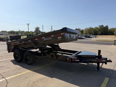 New #010976 2026 LOAD TRAIL DE 14 X 83 TANDEM AXLE BUMPER PULL 14K DUMP TRAILER