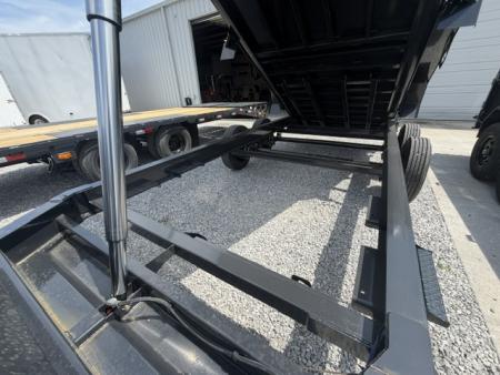 New Hillcrest Dump 7x16 17.6k 2' BP W/ HD Tube Ramps