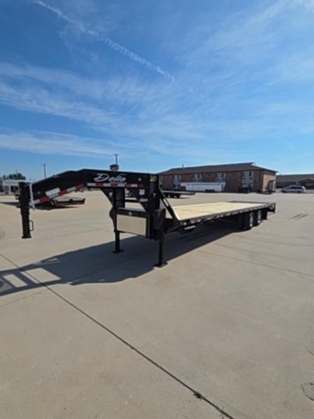 New 2027 Delta Mfg FB32-GN Flatbed Trailer