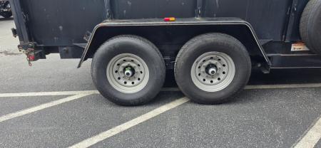 Used 2022 7X14 Appalachian Dump Trailer 15k