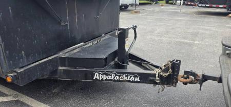 Used 2022 7X14 Appalachian Dump Trailer 15k