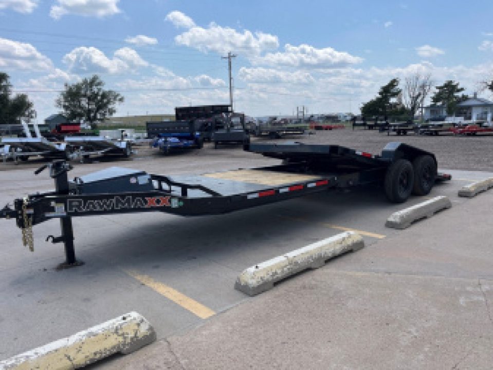 New 2027 RawMaxx 24' X 83" Tilt Trailer