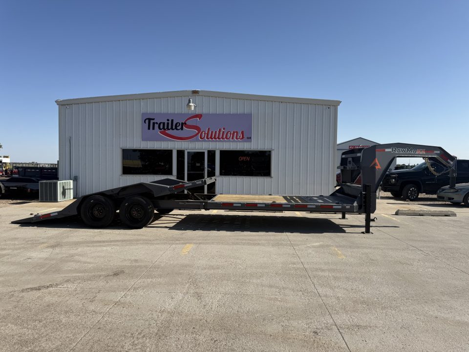 New 2027 RawMaxx 20K Tilt With Drive-Over Fenders Tilt Trailer