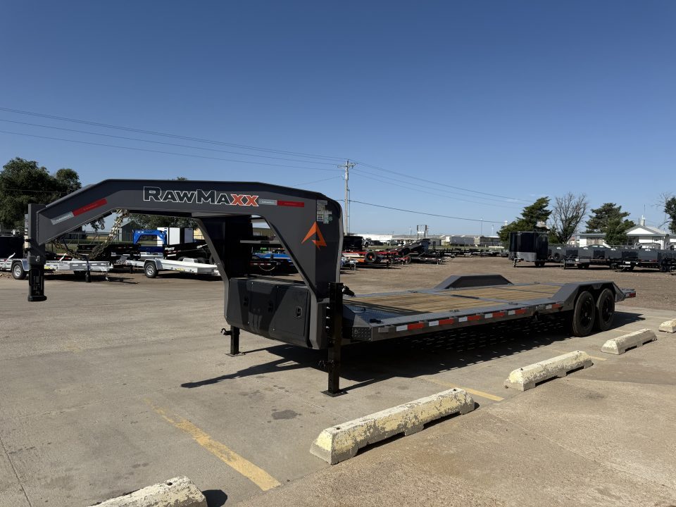 New 2027 RawMaxx 20K Tilt With Drive-Over Fenders Tilt Trailer