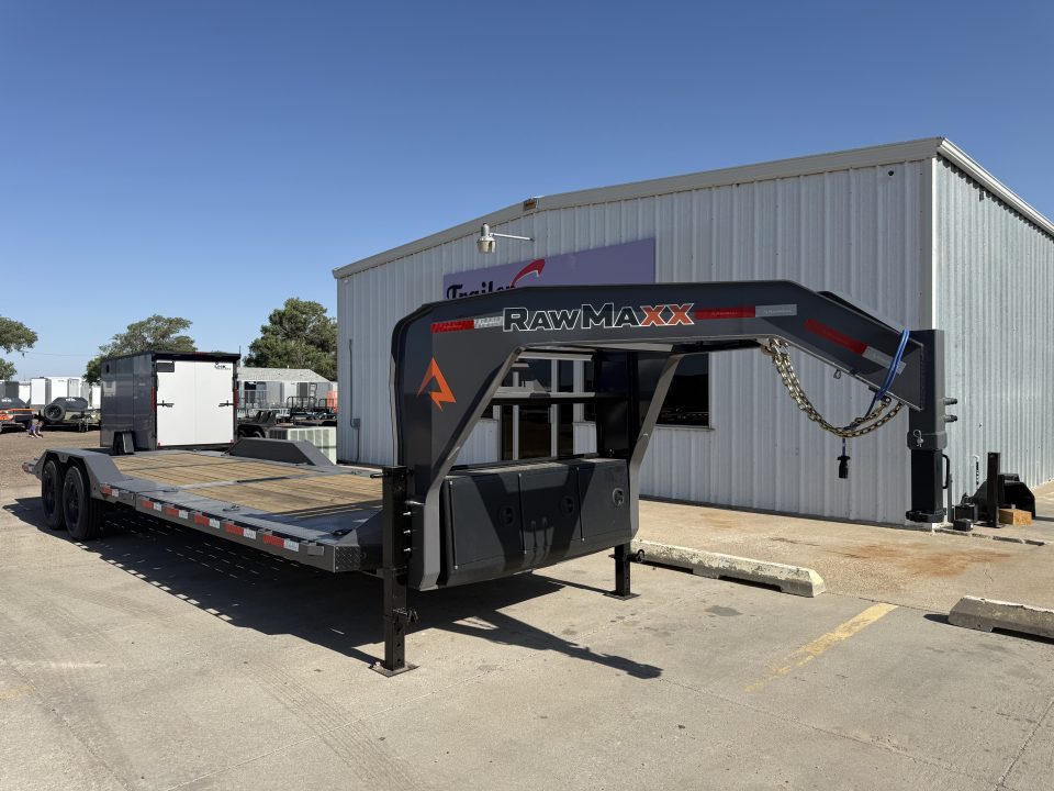 New 2027 RawMaxx 20K Tilt With Drive-Over Fenders Tilt Trailer