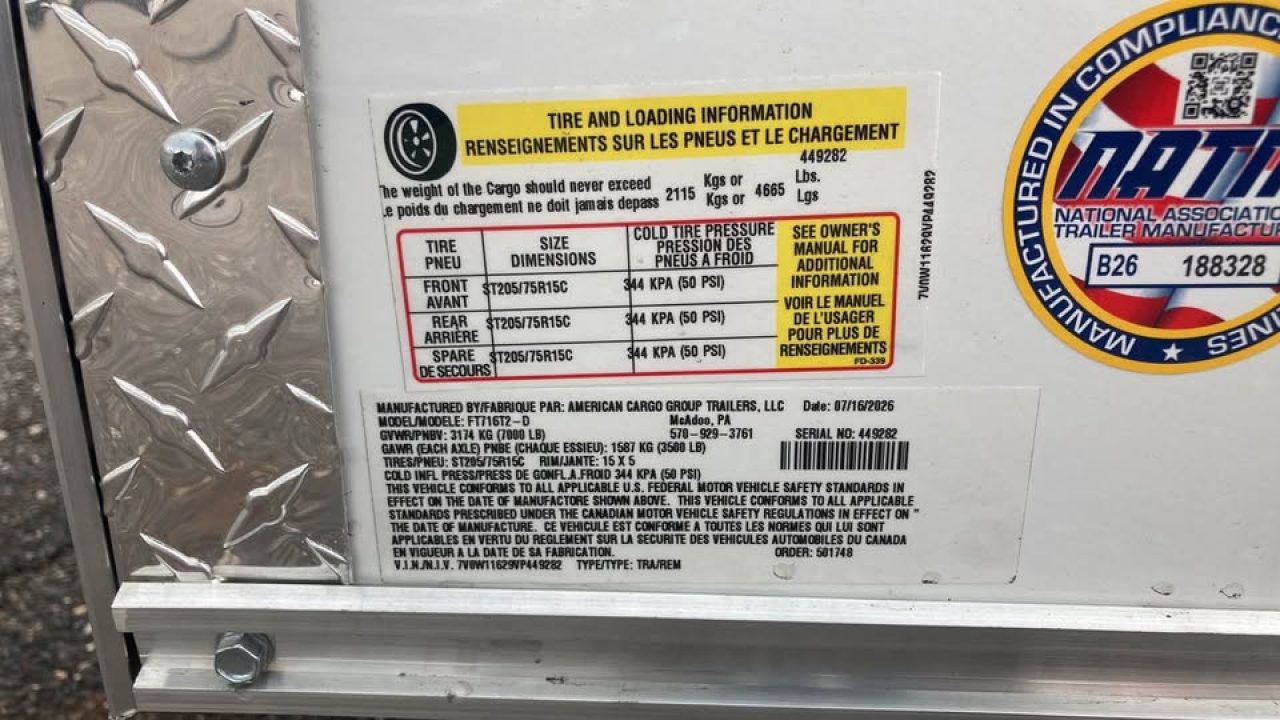 New 2026 Wells Cargo 7x16 Cargo / Enclosed Trailer