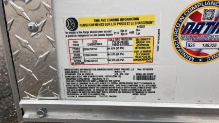 New 2026 Wells Cargo 7x16 Cargo / Enclosed Trailer