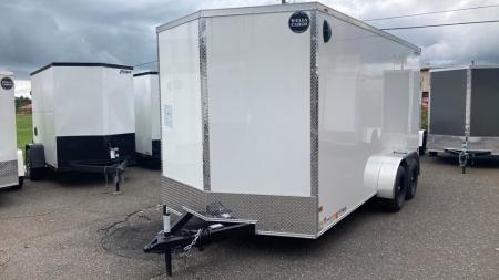 New 2026 Wells Cargo 7x16 Cargo / Enclosed Trailer