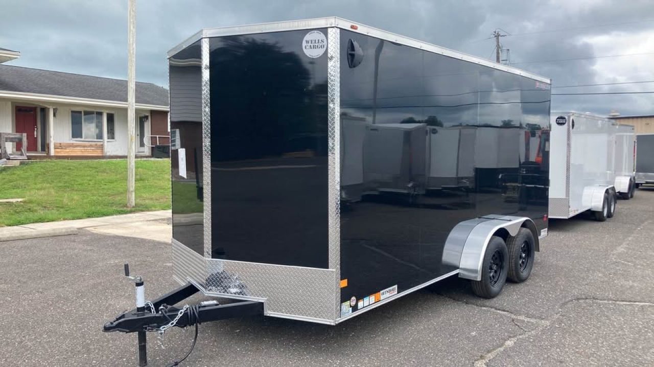New 2026 Wells Cargo 7x16 Cargo / Enclosed Trailer