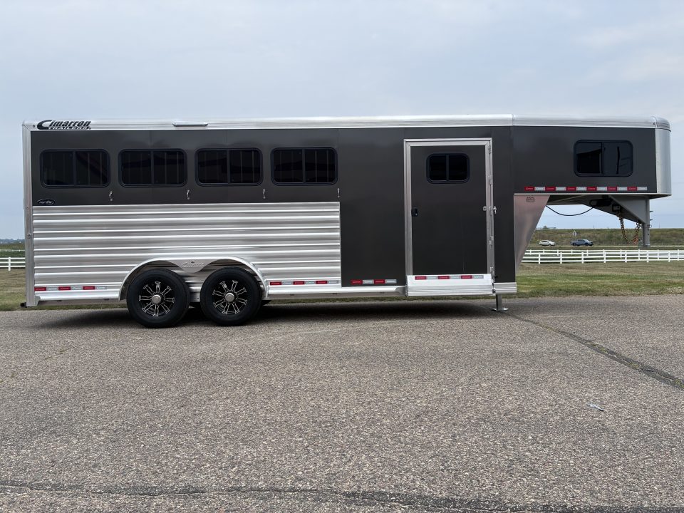New 2027 Cimarron Trailers 4H GN R.T.G. Horse Trailer
