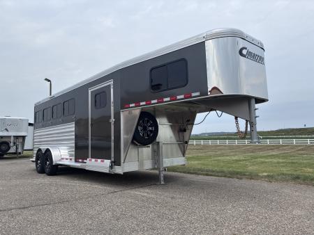 New 2027 Cimarron Trailers 4H GN R.T.G. Horse Trailer