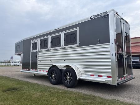 New 2027 Cimarron Trailers 4H GN R.T.G. Horse Trailer