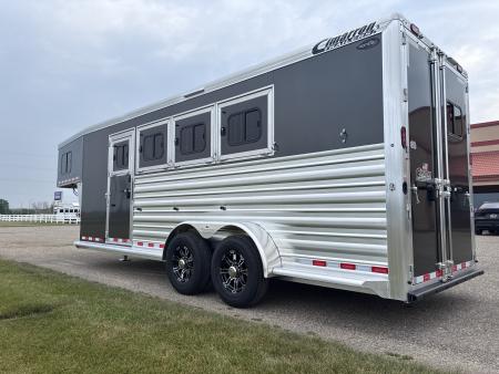 New 2027 Cimarron Trailers 4H GN R.T.G. Horse Trailer