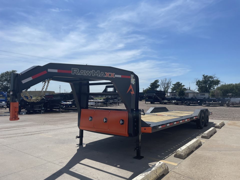 New 2027 RawMaxx 20K Tilt With Drive-Over Fenders Tilt Trailer