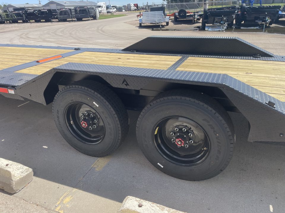 New 2027 RawMaxx 20K Tilt With Drive-Over Fenders Tilt Trailer