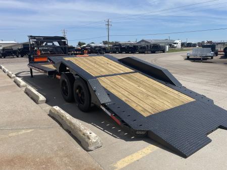 New 2027 RawMaxx 20K Tilt With Drive-Over Fenders Tilt Trailer