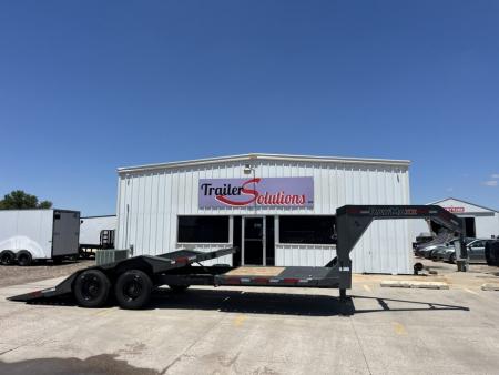 New 2027 RawMaxx 20K Tilt With Drive-Over Fenders Tilt Trailer