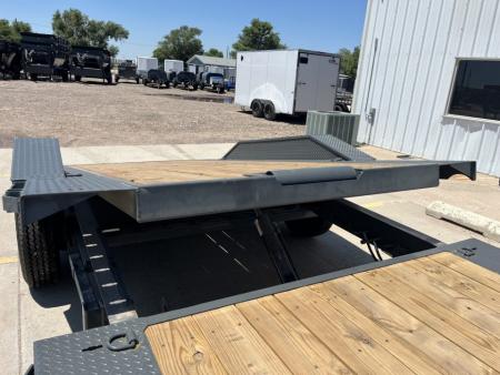 New 2027 RawMaxx 20K Tilt With Drive-Over Fenders Tilt Trailer