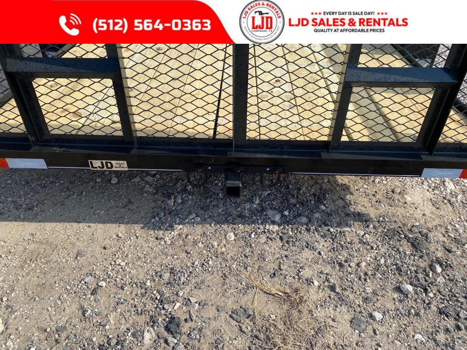 New 2027 Lacosta - 4' Gate - 83" x 16' Utility Trailer