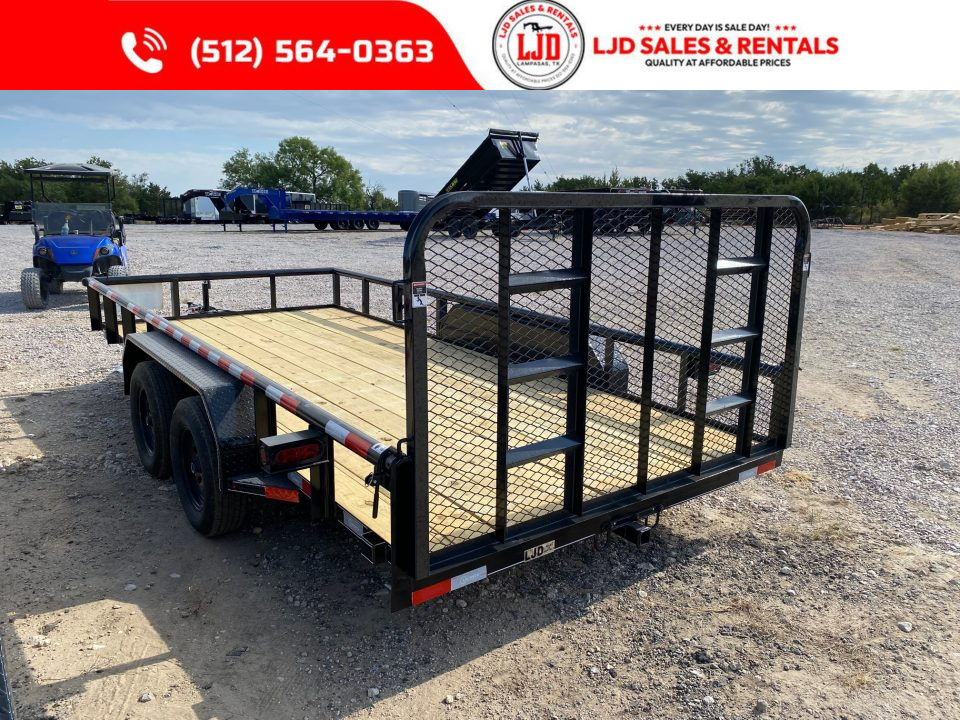 New 2027 Lacosta - 4' Gate - 83" x 16' Utility Trailer